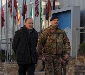 Herat - L’ambasciatore Pezzotti e il generale Portolano