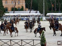 Roma: l’Esercito al concorso Ippico internazionale ufficiale di Piazza di Siena