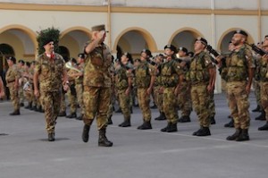 Il Generale Graziano nella caserma La Marmora incontra la Brigata Sassari 