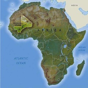 Sahel mappa dell'Africa