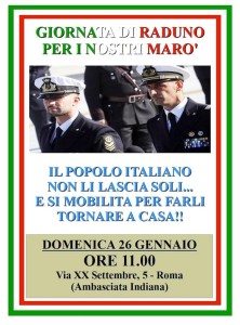 Giornata di Raduno per i Marò