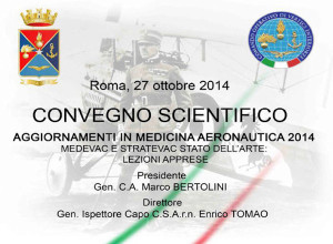 Aggiornamenti in Medicina Aeronautica 2014