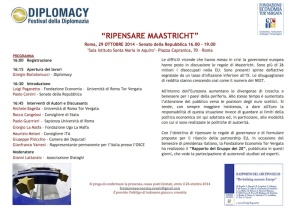 RIPENSARE MAASTRICHT 29 OTTOBRE 2014