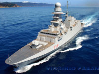 Trieste: la fregata Virginio Fasan riceve la bandiera di combattimento