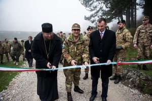 A Decane, in Kosovo, si è tenuta l’inaugurazione di una strada rurale