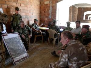 Attività addestrativa degli istruttori militari italiani della Task Force "Erbil"