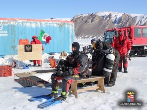 I palombari di Comsubin in Antartide